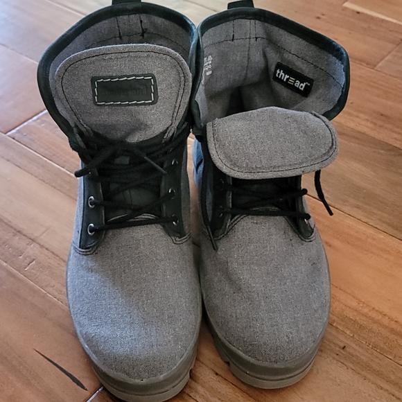 Salt and Pepper Timberland's - Size 9 - Picture 4 of 6